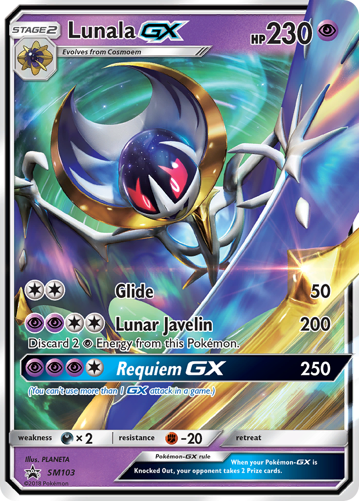 Lunala GX (SM103) [Sun & Moon: Black Star Promos] | Black Swamp Games