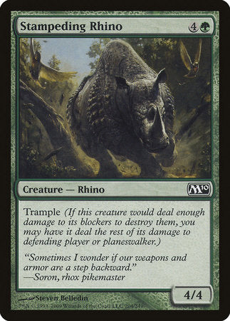 Stampeding Rhino [Magic 2010] | Black Swamp Games