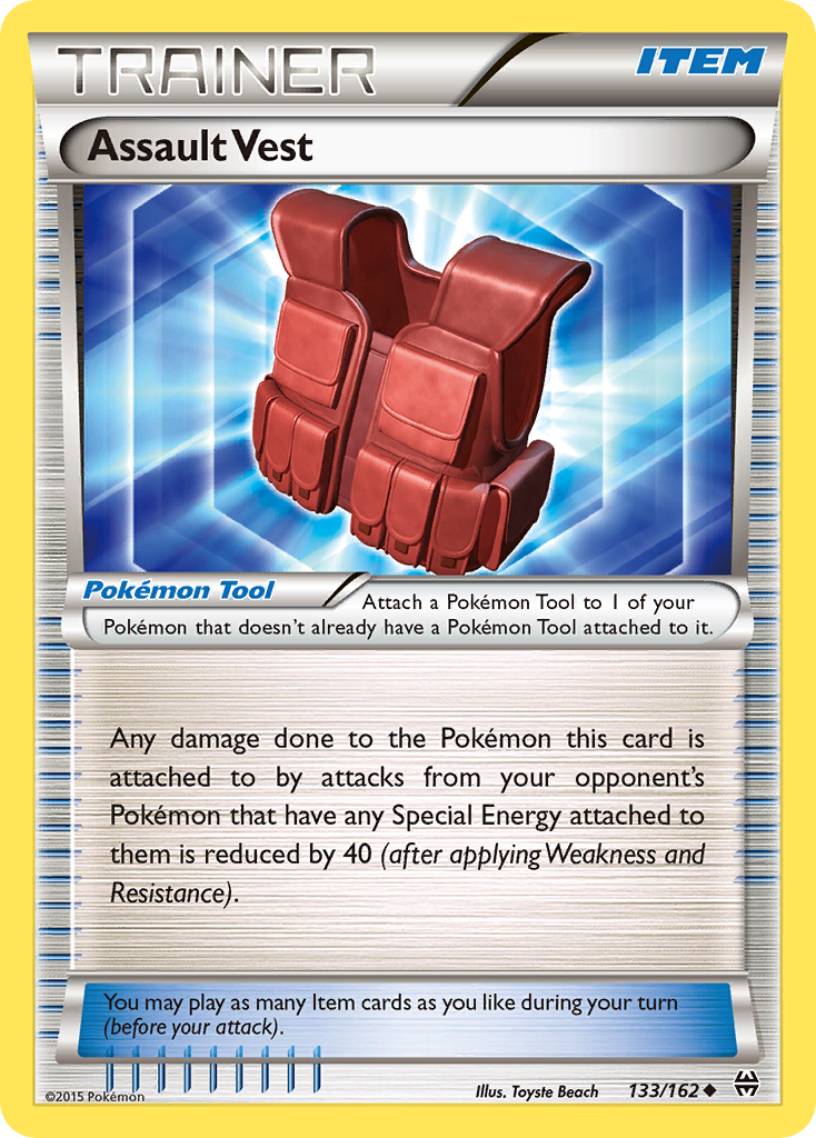 Assault Vest (133/162) [XY: BREAKthrough] | Black Swamp Games