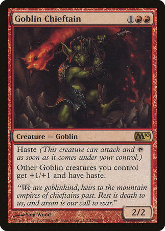 Goblin Chieftain [Magic 2010] | Black Swamp Games