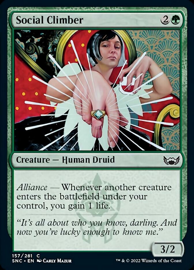 Social Climber [Streets of New Capenna] | Black Swamp Games