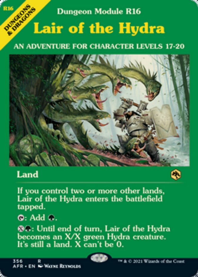 Lair of the Hydra (Dungeon Module) [Dungeons & Dragons: Adventures in the Forgotten Realms] | Black Swamp Games