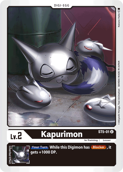 Kapurimon [ST5-01] [Starter Deck: Machine Black] | Black Swamp Games