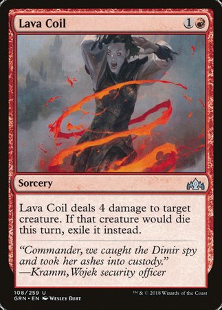 Lava Coil [Guilds of Ravnica] | Black Swamp Games