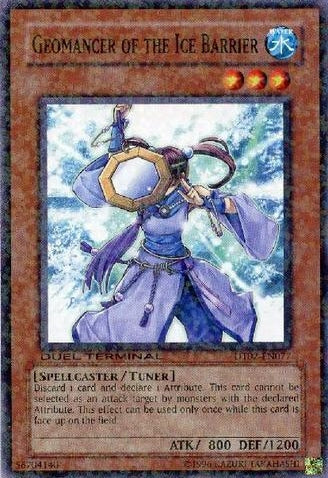 Geomancer of the Ice Barrier [DT02-EN077] Common | Black Swamp Games