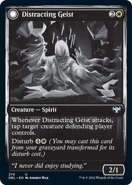 Distracting Geist // Clever Distraction [Innistrad: Double Feature] | Black Swamp Games