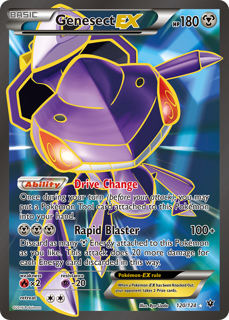 Genesect EX (120/124) [XY: Fates Collide] | Black Swamp Games