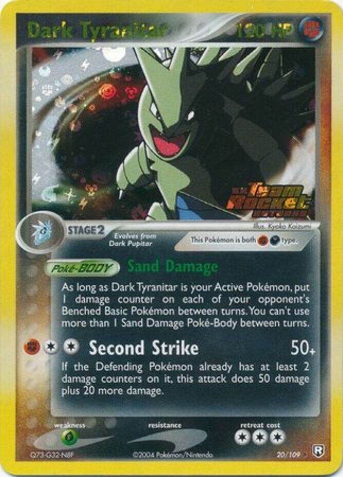 Dark Tyranitar (20/109) (Stamped) [EX: Team Rocket Returns] | Black Swamp Games