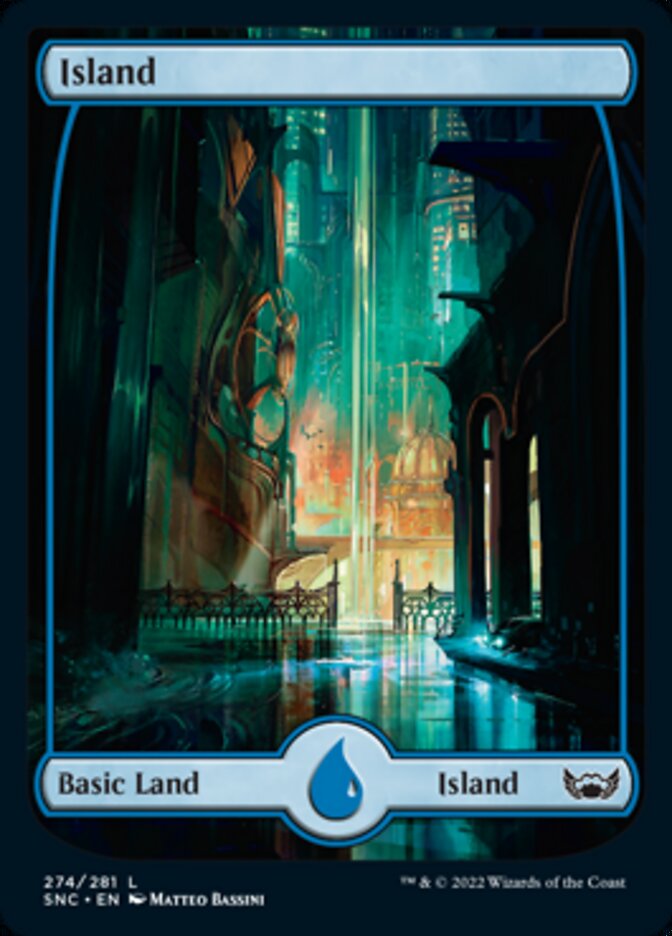 Island (274) [Streets of New Capenna] | Black Swamp Games