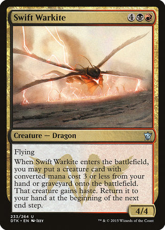 Swift Warkite [Dragons of Tarkir] | Black Swamp Games