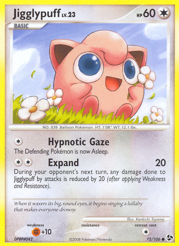 Jigglypuff (72/106) [Diamond & Pearl: Great Encounters] | Black Swamp Games