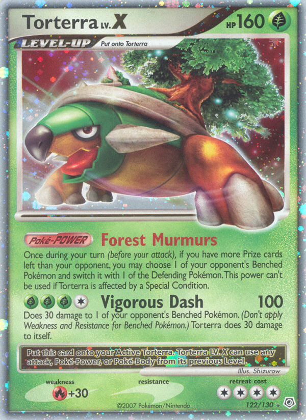 Torterra LV.X (122/130) [Diamond & Pearl: Base Set] | Black Swamp Games