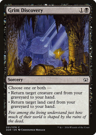 Grim Discovery [Duel Decks: Nissa vs. Ob Nixilis] | Black Swamp Games
