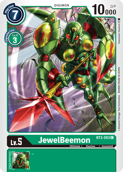 JewelBeemon [BT3-053] [Release Special Booster Ver.1.5] | Black Swamp Games