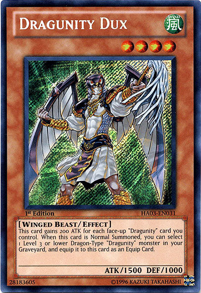 Dragunity Dux [HA03-EN031] Secret Rare | Black Swamp Games