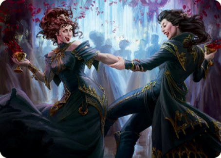 Falkenrath Celebrants 1 Art Card [Innistrad: Crimson Vow Art Series] | Black Swamp Games