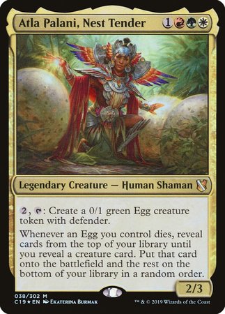 Atla Palani, Nest Tender [Commander 2019] | Black Swamp Games