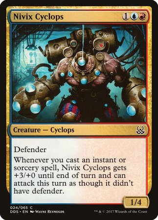 Nivix Cyclops [Duel Decks: Mind vs. Might] | Black Swamp Games