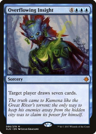 Overflowing Insight [Ixalan] | Black Swamp Games