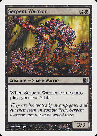 Serpent Warrior [Ninth Edition] | Black Swamp Games