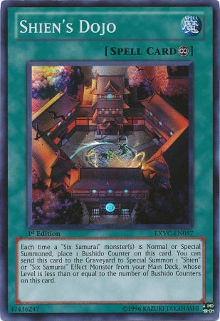 Shien's Dojo [EXVC-EN057] Super Rare | Black Swamp Games