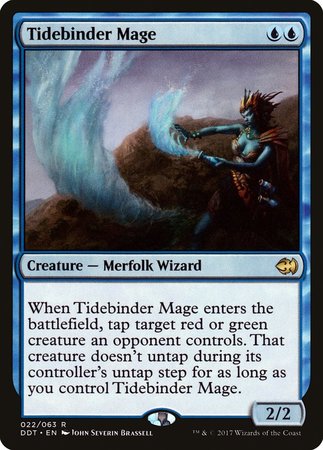 Tidebinder Mage [Duel Decks: Merfolk vs. Goblins] | Black Swamp Games