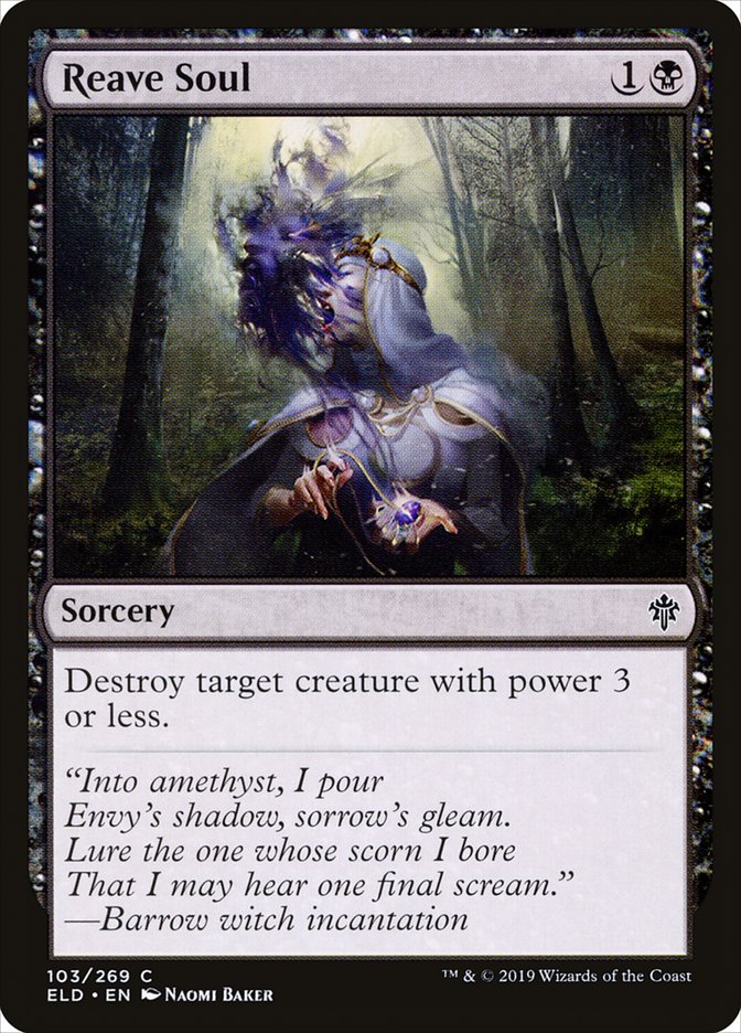 Reave Soul [Throne of Eldraine] | Black Swamp Games