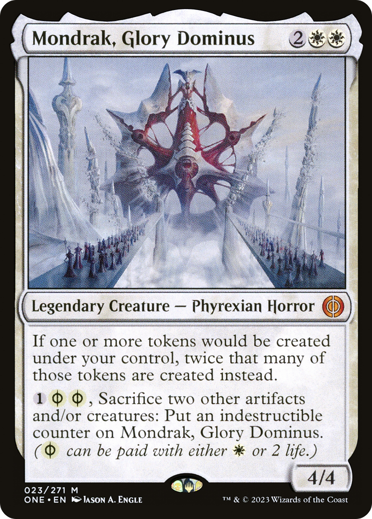 Mondrak, Glory Dominus [Phyrexia: All Will Be One] | Black Swamp Games
