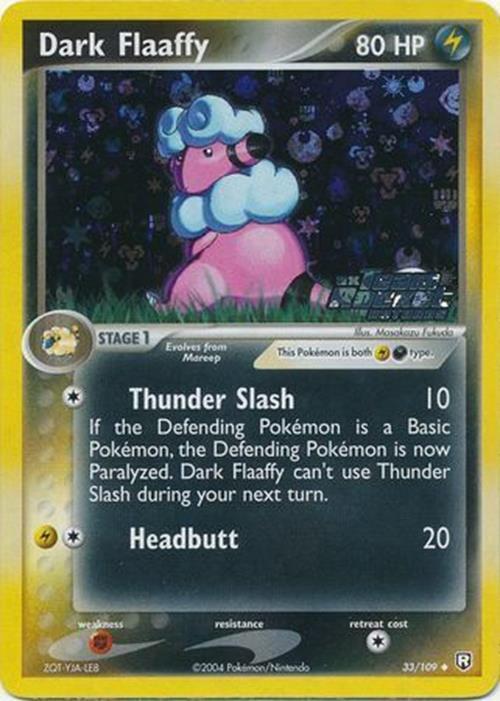 Dark Flaaffy (33/109) (Stamped) [EX: Team Rocket Returns] | Black Swamp Games