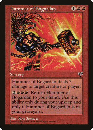 Hammer of Bogardan [Mirage] | Black Swamp Games