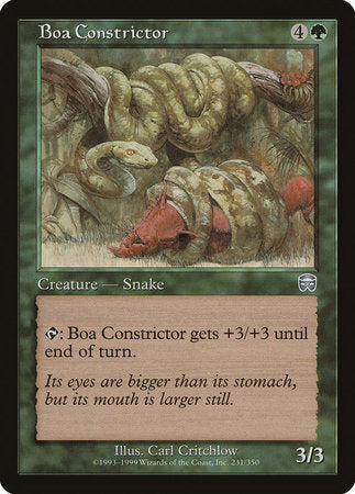 Boa Constrictor [Mercadian Masques] | Black Swamp Games