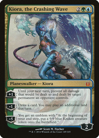 Kiora, the Crashing Wave [Born of the Gods] | Black Swamp Games