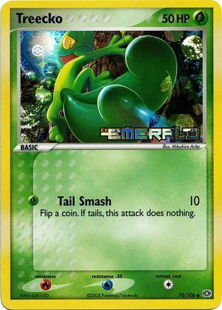 Treecko (70/106) (Stamped) [EX: Emerald] | Black Swamp Games