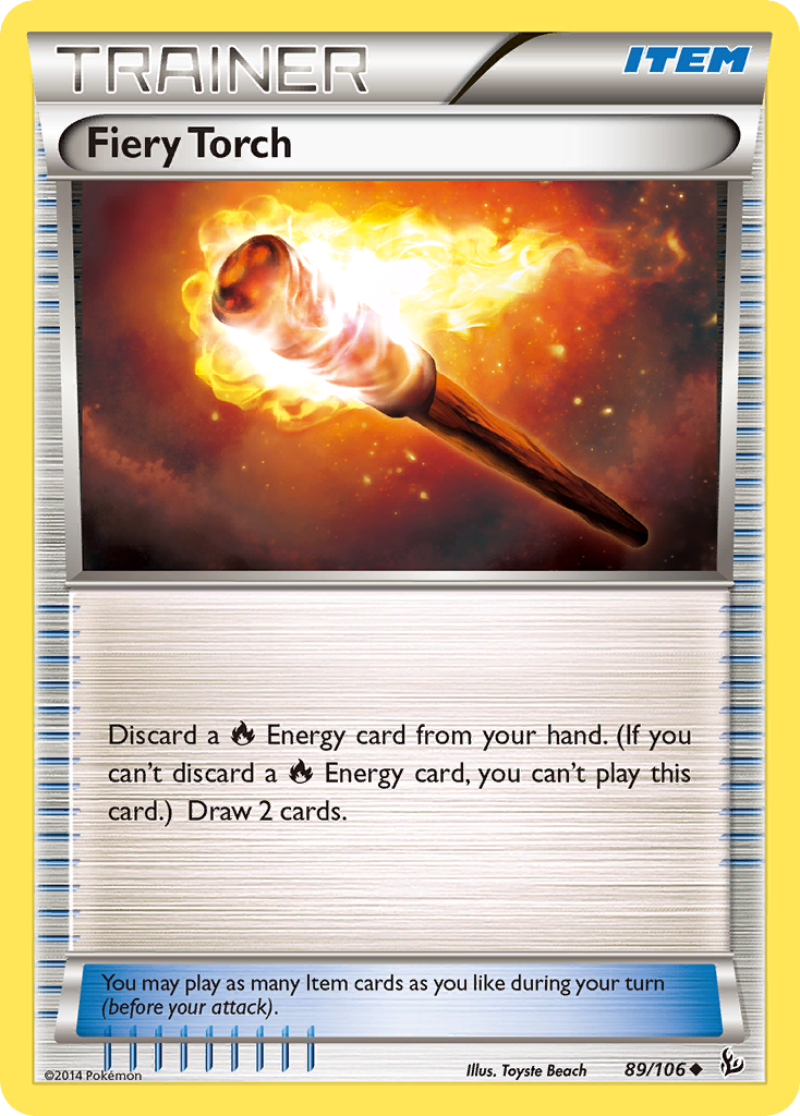 Fiery Torch (89/106) [XY: Flashfire] | Black Swamp Games