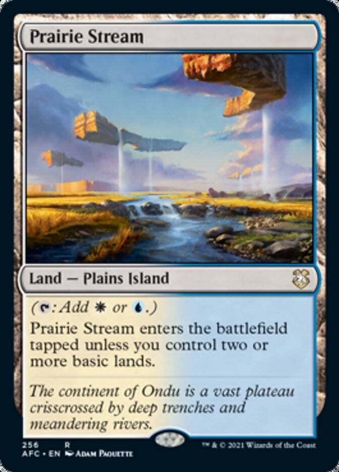 Prairie Stream [Dungeons & Dragons: Adventures in the Forgotten Realms Commander] | Black Swamp Games