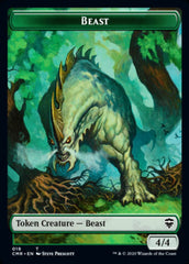 Beast (19) // Elephant Token [Commander Legends Tokens] | Black Swamp Games
