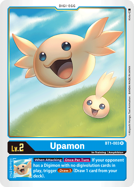 Upamon [BT1-003] [Release Special Booster Ver.1.0] | Black Swamp Games