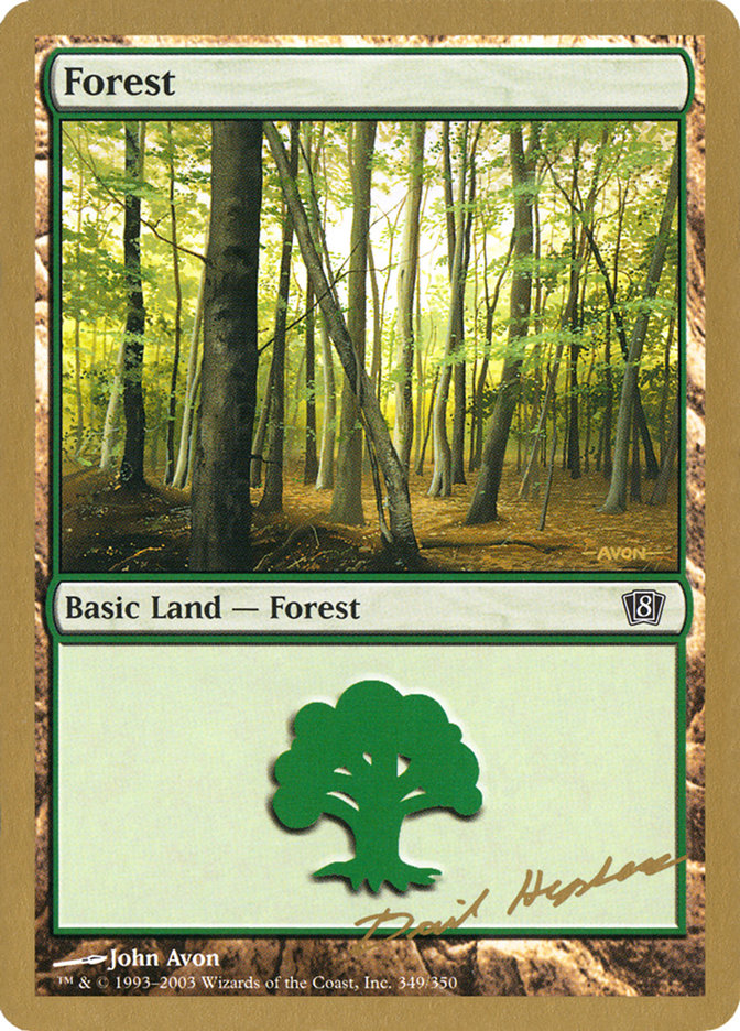 Forest (dh349) (Dave Humpherys) [World Championship Decks 2003] | Black Swamp Games