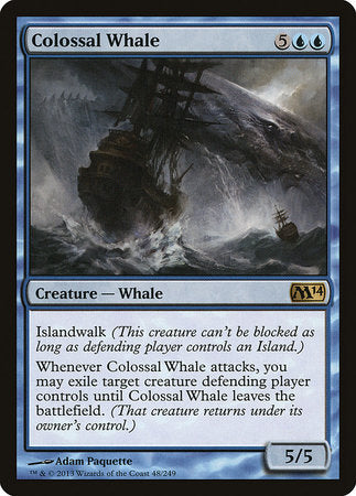 Colossal Whale [Magic 2014] | Black Swamp Games