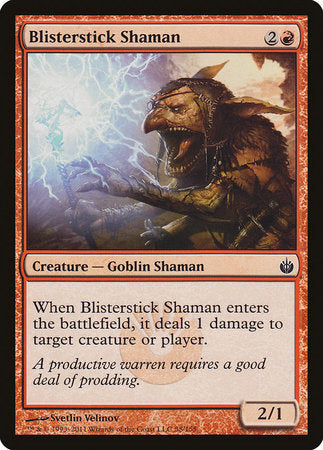 Blisterstick Shaman [Mirrodin Besieged] | Black Swamp Games