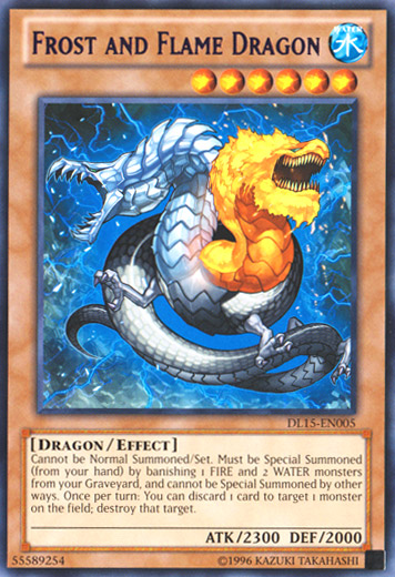 Frost and Flame Dragon (Purple) [DL15-EN005] Rare | Black Swamp Games