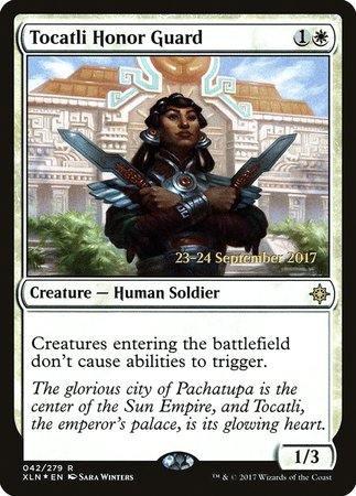 Tocatli Honor Guard [Ixalan Promos] | Black Swamp Games