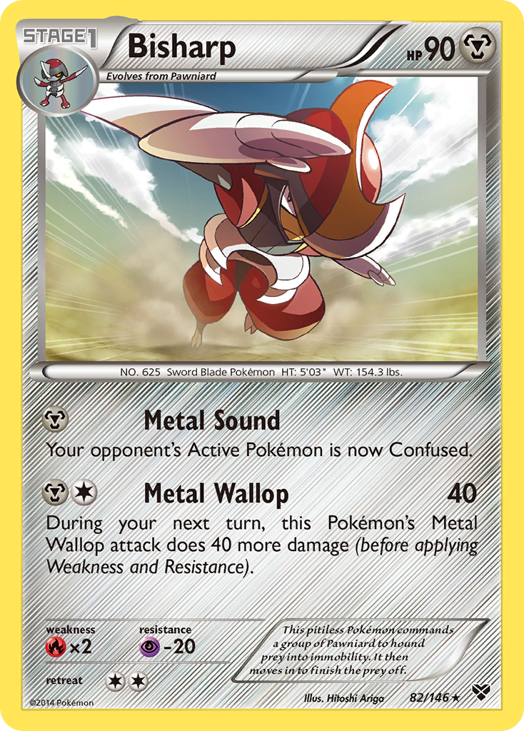 Bisharp (82/146) [XY: Base Set] | Black Swamp Games