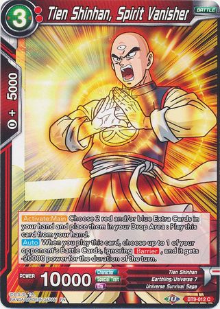 Tien Shinhan, Spirit Vanisher [BT9-012] | Black Swamp Games