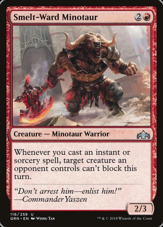 Smelt-Ward Minotaur [Guilds of Ravnica] | Black Swamp Games