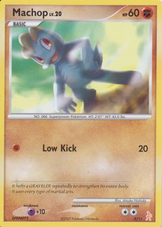 Machop (5/11) [Diamond & Pearl: Trainer Kit - Lucario] | Black Swamp Games