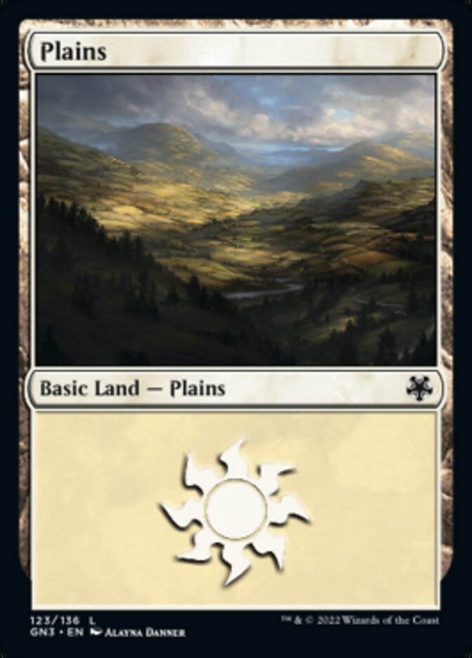 Plains (123) [Game Night: Free-for-All] | Black Swamp Games