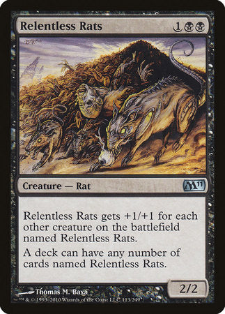 Relentless Rats [Magic 2011] | Black Swamp Games