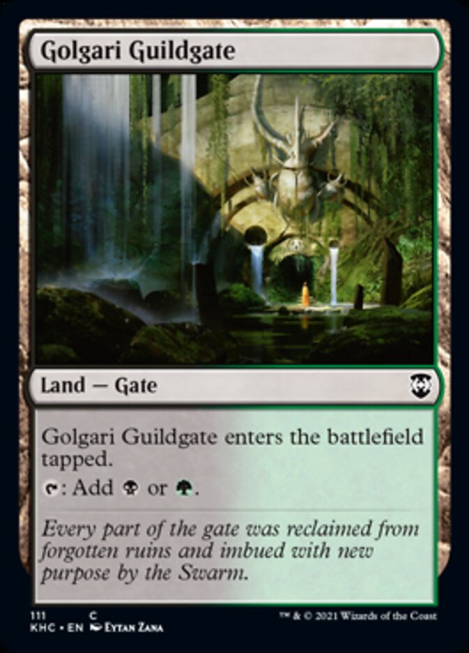 Golgari Guildgate [Kaldheim Commander] | Black Swamp Games