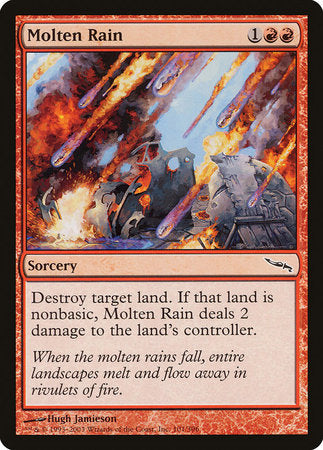 Molten Rain [Mirrodin] | Black Swamp Games